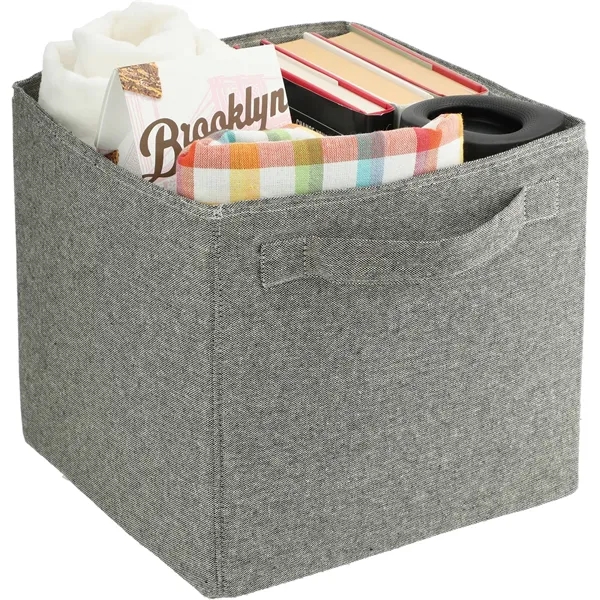 10" x 9.5" x 10" recycled cotton storage cube.... from ASI 66887 PCNA / Leeds