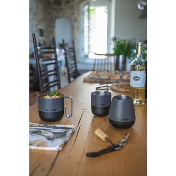 14 oz. double wall, vacuum insulated stainless steel mug with handle.... from ASI 66887 PCNA / Leeds