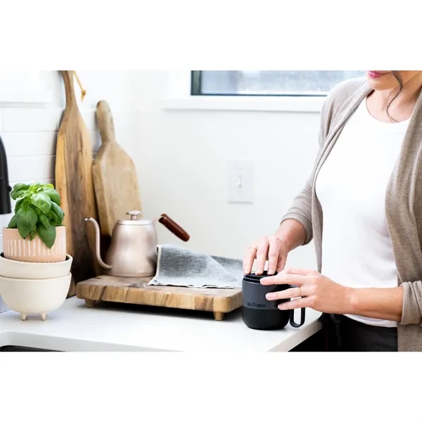 14 oz. double wall, vacuum insulated stainless steel mug with handle.... from ASI 66887 PCNA / Leeds