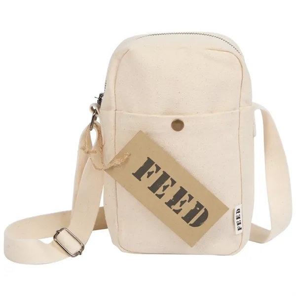 FEED Organic Cotton Crossbody... from ASI 66887 PCNA / Leeds