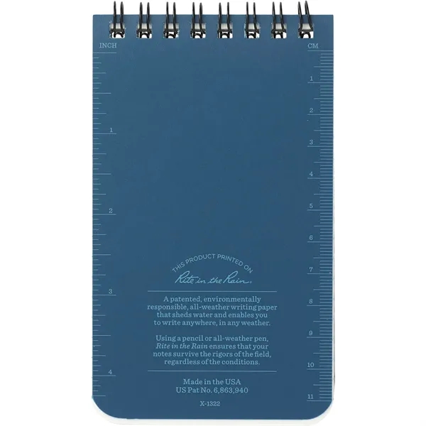 3" x 5" top spiral notebook with hardcover and 50 sheets... from ASI 66887 PCNA / Leeds