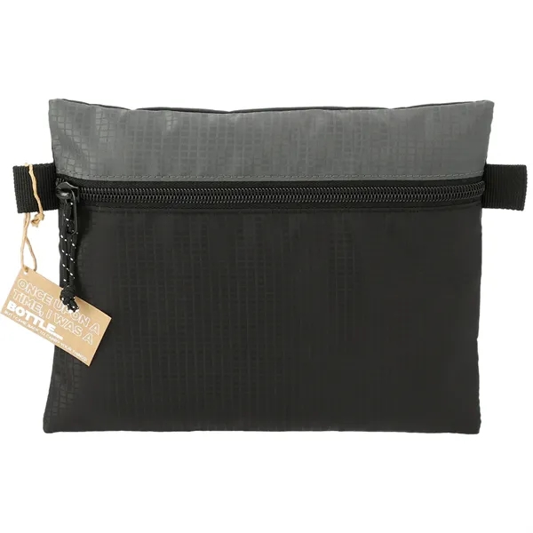 Zippered pouch made of recycled material.... from ASI 66887 PCNA / Leeds