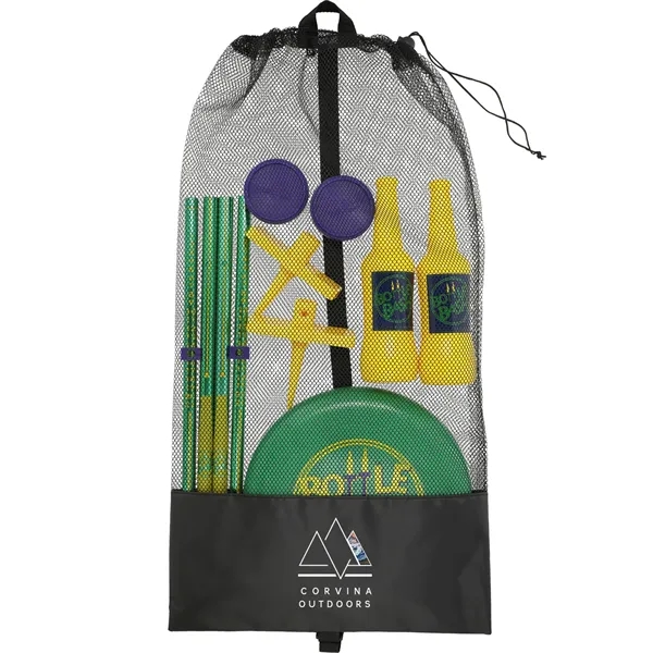 3" x 30" x 14.5" bottle bash yard game... from ASI 66887 PCNA / Leeds