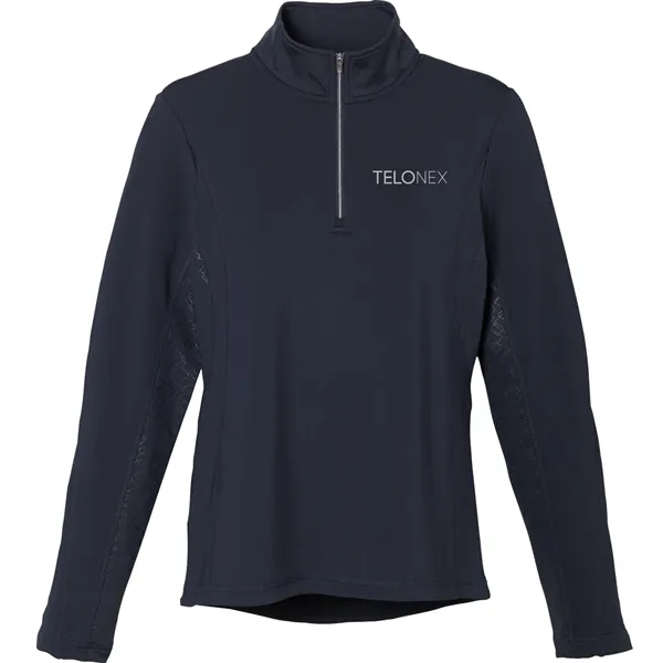 XS-3XL women's quarter zip pullover... from ASI 66887 PCNA / Trimark