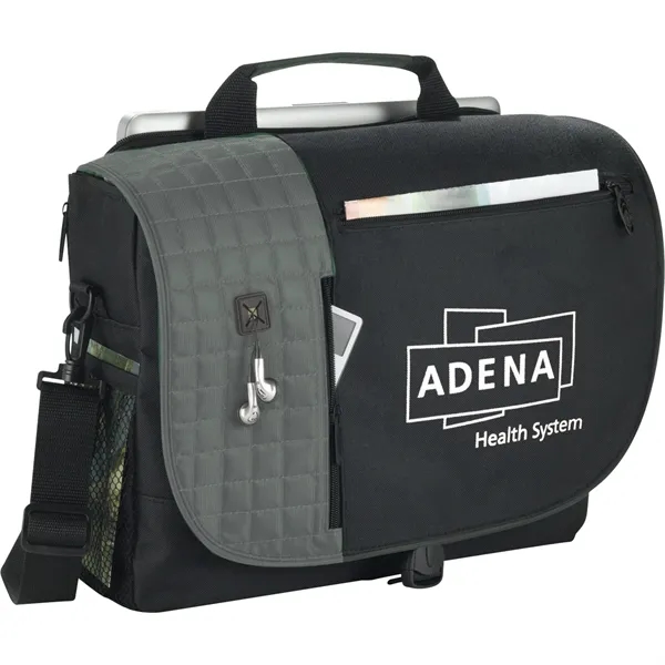 TSA-friendly, 15" computer messenger bag.... from ASI 66887 PCNA / Leeds