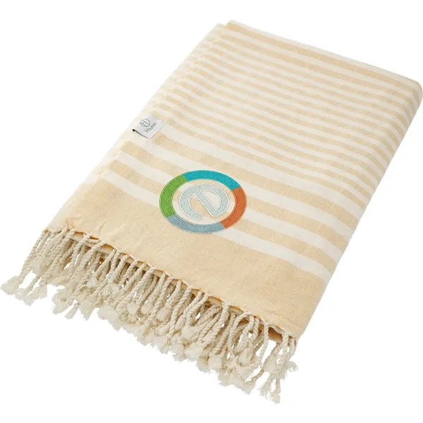 71" x 59" blanket made with 50% recycled cotton.... from ASI 66887 PCNA / Leeds