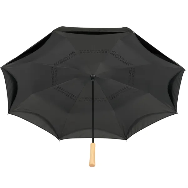 48" manual opening inverted umbrella with a rPET canopy.... from ASI 66887 PCNA / Leeds