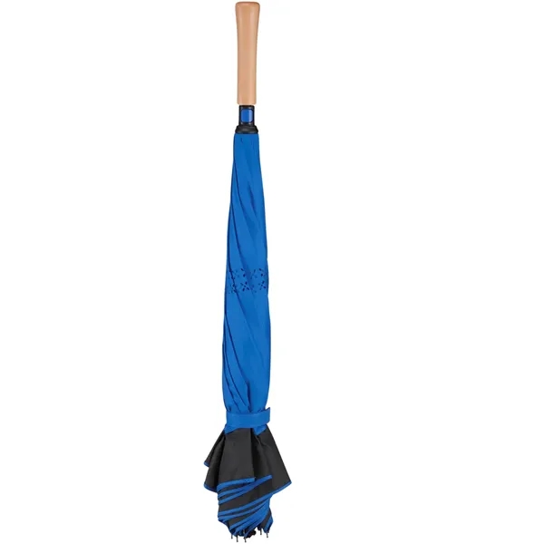 48" manual opening inverted umbrella with a rPET canopy.... from ASI 66887 PCNA / Leeds