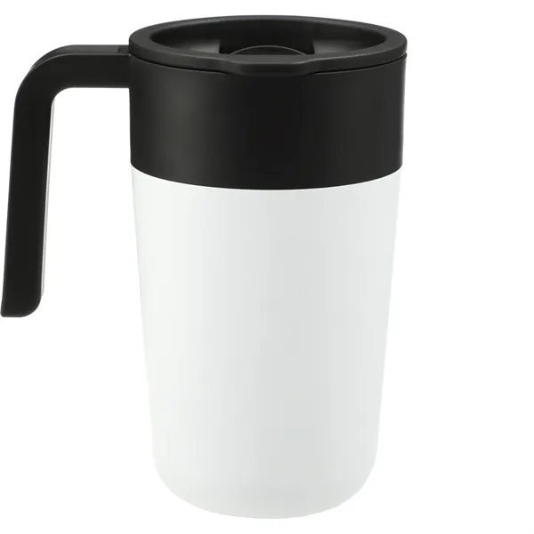 16 oz, stainless steel mug with recycled PP liner, lid and... from ASI 66887 PCNA / Bullet