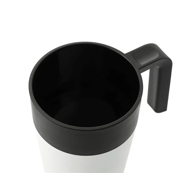 16 oz, stainless steel mug with recycled PP liner, lid and... from ASI 66887 PCNA / Bullet