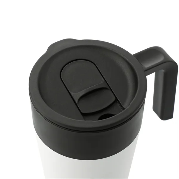 16 oz, stainless steel mug with recycled PP liner, lid and... from ASI 66887 PCNA / Bullet