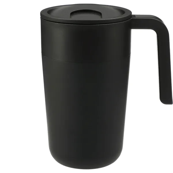 16 oz, stainless steel mug with recycled PP liner, lid and... from ASI 66887 PCNA / Bullet