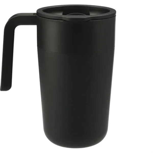 16 oz, stainless steel mug with recycled PP liner, lid and... from ASI 66887 PCNA / Bullet