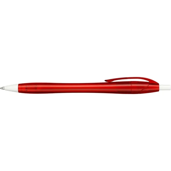 Plunger action ballpoint pen made with recycled PET.... from ASI 66887 PCNA / Bullet