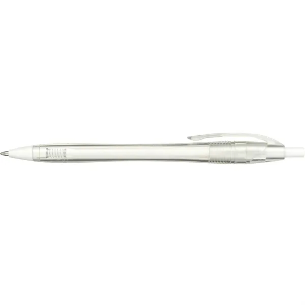 Plunger action ballpoint pen made with recycled PET.... from ASI 66887 PCNA / Bullet