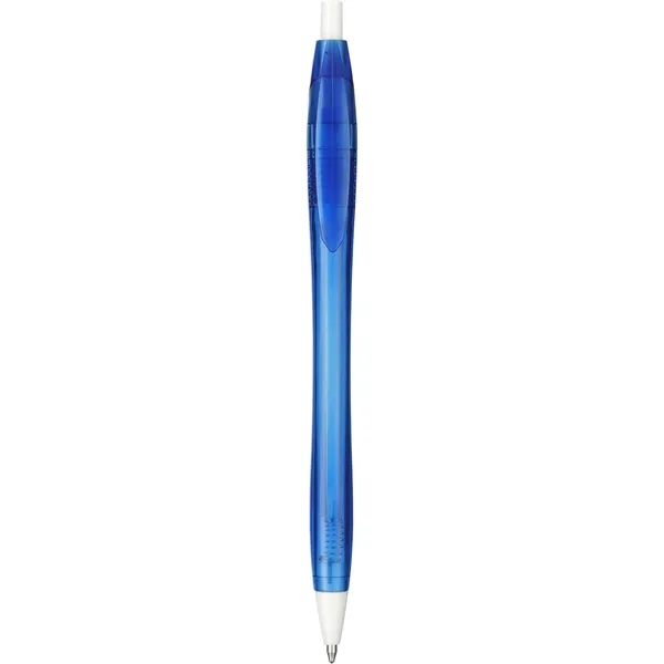 Plunger action ballpoint pen made with recycled PET.... from ASI 66887 PCNA / Bullet