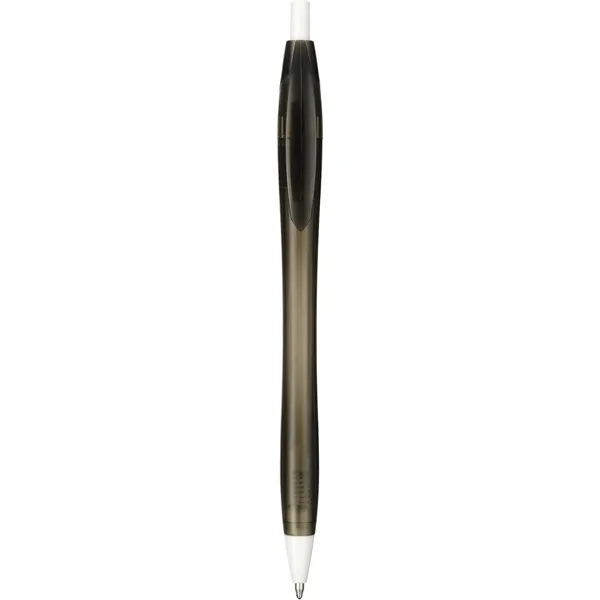 Plunger action ballpoint pen made with recycled PET.... from ASI 66887 PCNA / Bullet