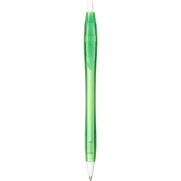 Plunger action ballpoint pen made with recycled PET.... from ASI 66887 PCNA / Bullet