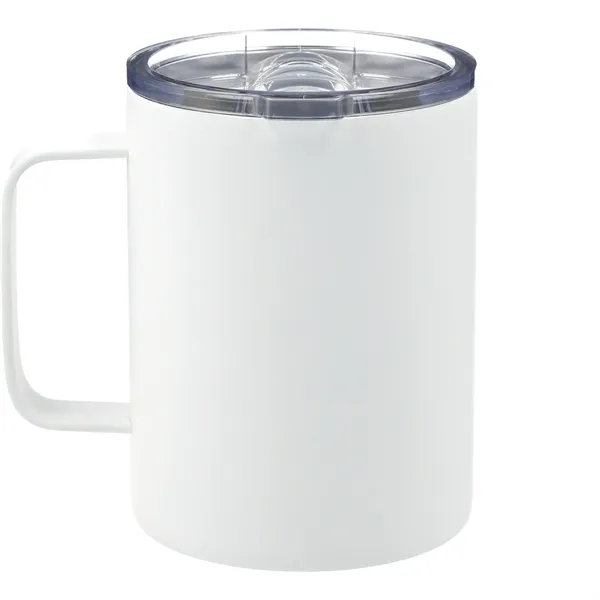 14 oz. stainless steel camping mug with double wall vacuum insulation,... from ASI 66887 PCNA / Bullet