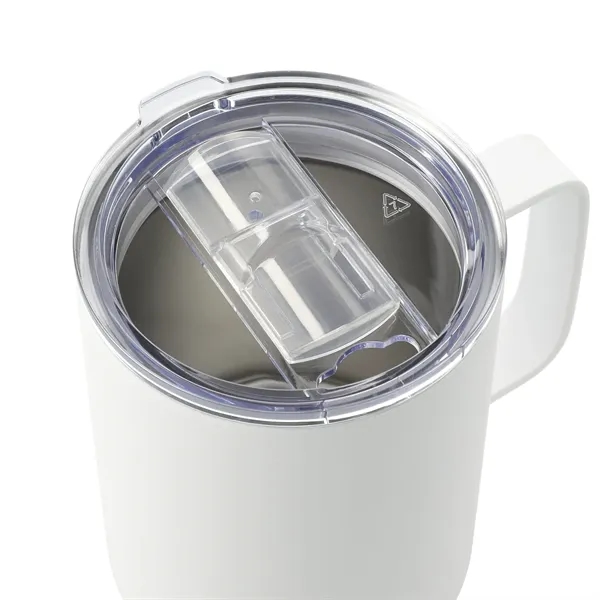 14 oz. stainless steel camping mug with double wall vacuum insulation,... from ASI 66887 PCNA / Bullet