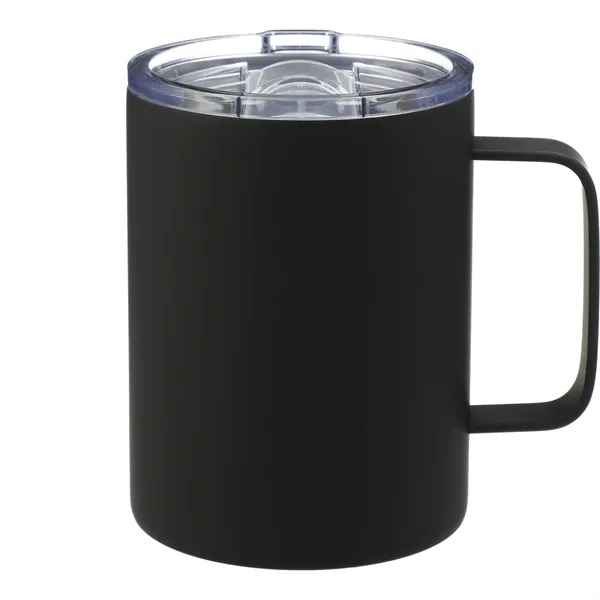 14 oz. stainless steel camping mug with double wall vacuum insulation,... from ASI 66887 PCNA / Bullet