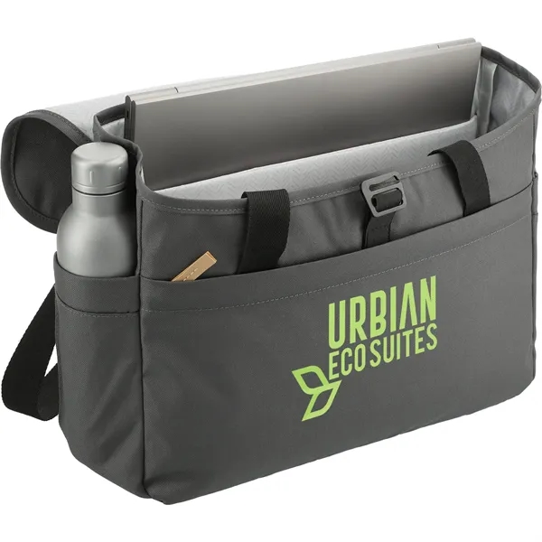 Computer messenger bag with padded 15" laptop pocket.... from ASI 66887 PCNA / Leeds