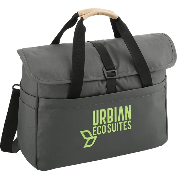 Computer messenger bag with padded 15" laptop pocket.... from ASI 66887 PCNA / Leeds