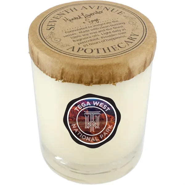 3.25" x 4.25" x 3.25" scented candle... from ASI 66887 PCNA / Leed’s