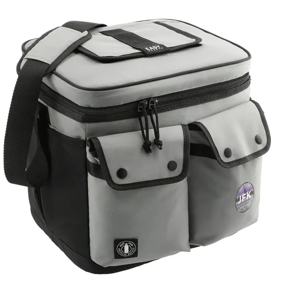 24 can cooler with double pocket design and adjustable strap.... from ASI 66887 PCNA / Leeds