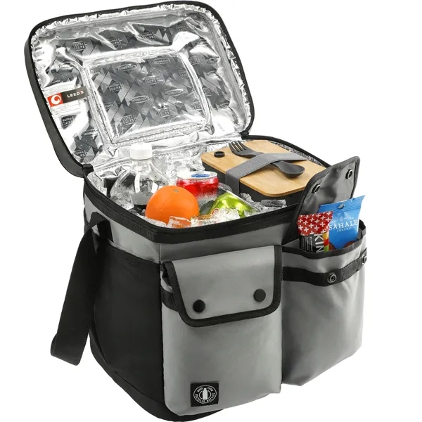 24 can cooler with double pocket design and adjustable strap.... from ASI 66887 PCNA / Leeds