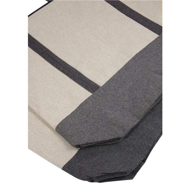 10 oz. recycled cotton tote bag with zipper closure and handles.... from ASI 66887 PCNA / Leeds