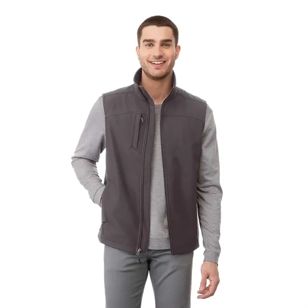 Men's soft-shell vest made with lightweight fleece.... from ASI 66887 PCNA / Trimark