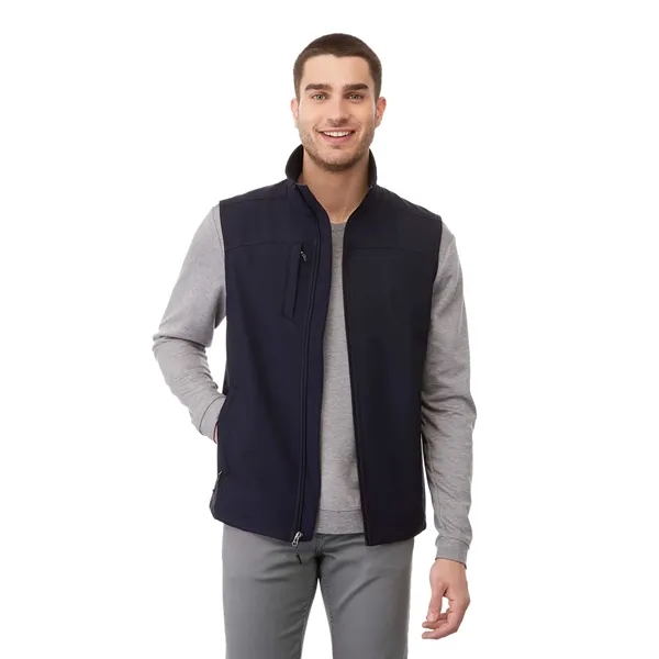 Men's soft-shell vest made with lightweight fleece.... from ASI 66887 PCNA / Trimark