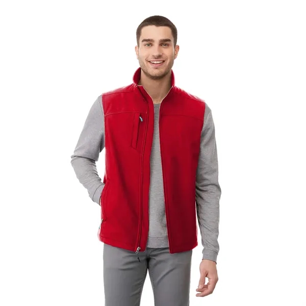 Men's soft-shell vest made with lightweight fleece.... from ASI 66887 PCNA / Trimark