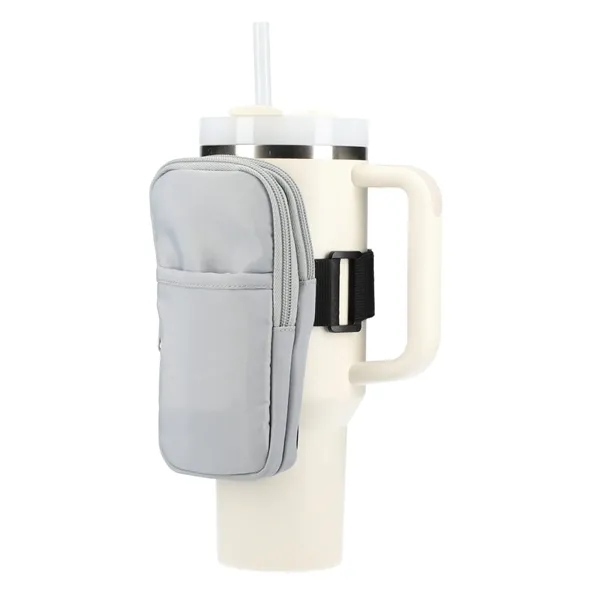 1" x 6.75" x 4" pouch for your water bottle... from ASI 66887 PCNA / Leeds