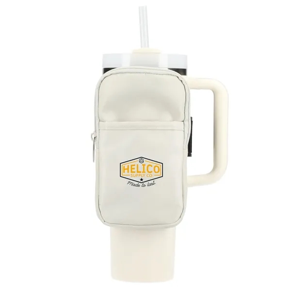 1" x 6.75" x 4" pouch for your water bottle... from ASI 66887 PCNA / Leeds