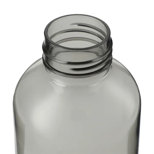 22 oz. single wall recycled PET plastic sports bottle with bamboo... from ASI 66887 PCNA / Bullet