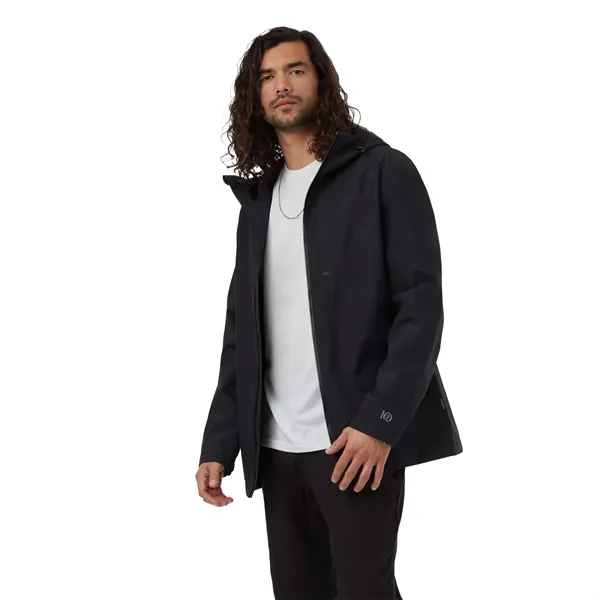 Men's raincoat made with fully taped seams, water-repellent fibers, and a... from ASI 66887 PCNA / Trimark