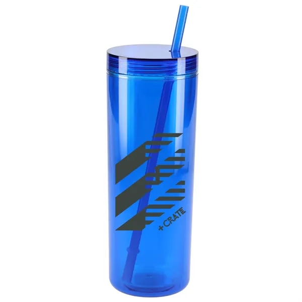 Chroma Recycled Acrylic Straw Tumbler 16oz... from ASI 66887 PCNA / Bullet