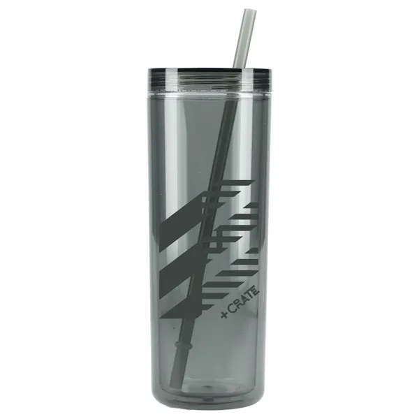 Chroma Recycled Acrylic Straw Tumbler 16oz... from ASI 66887 PCNA / Bullet