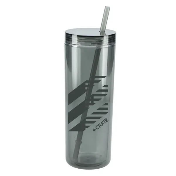 Chroma Recycled Acrylic Straw Tumbler 16oz... from ASI 66887 PCNA / Bullet