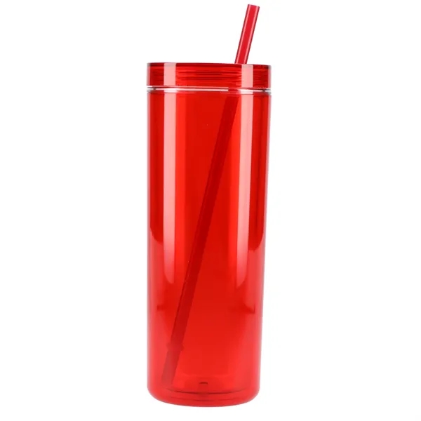 Chroma Recycled Acrylic Straw Tumbler 16oz... from ASI 66887 PCNA / Bullet