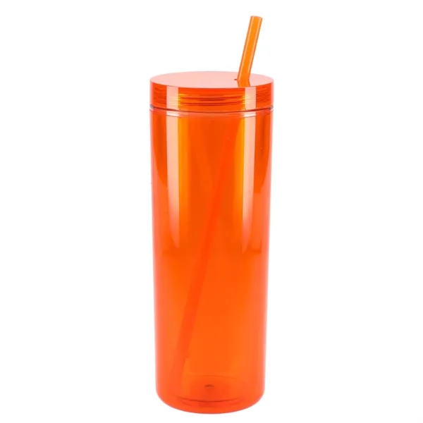 Chroma Recycled Acrylic Straw Tumbler 16oz... from ASI 66887 PCNA / Bullet