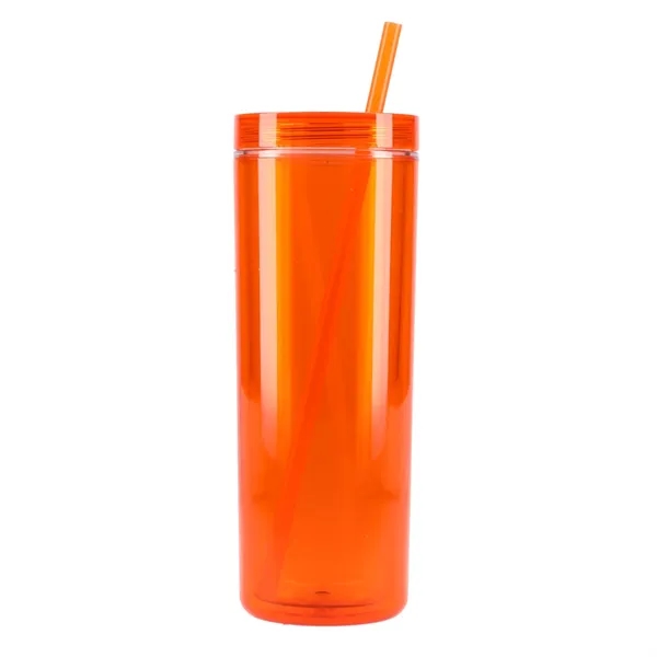Chroma Recycled Acrylic Straw Tumbler 16oz... from ASI 66887 PCNA / Bullet