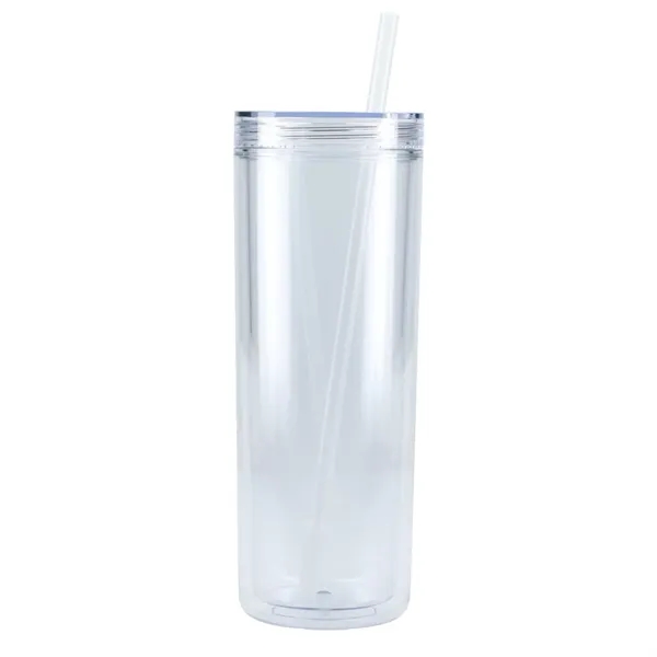 Chroma Recycled Acrylic Straw Tumbler 16oz... from ASI 66887 PCNA / Bullet