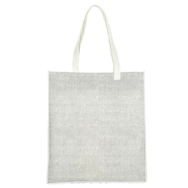 3" x 14.8" x 16.5" recycled non-woven tote bag.... from ASI 66887 PCNA / Bullet