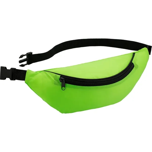 rPET fanny pack with zippered main compartment and adjustable waist strap... from ASI 66887 PCNA / Bullet
