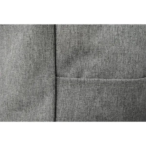 Poly-canvas convention tote bag with zippered main compartment, dual side pockets... from ASI 66887 PCNA / Bullet