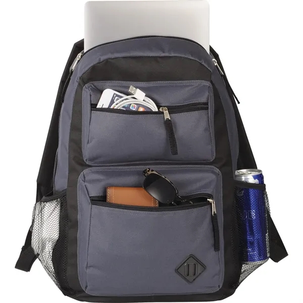 5" x 18.25" x 13.12" backpack with main compartment and 2... from ASI 66887 PCNA / Bullet