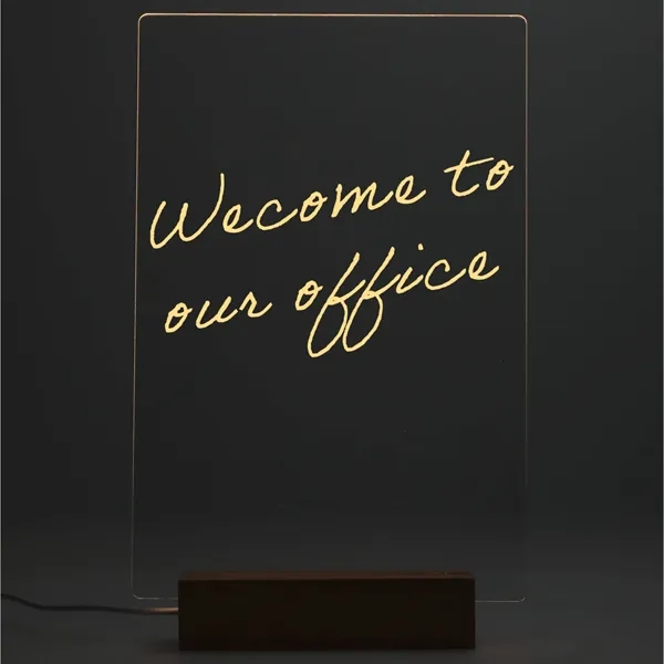 Note Brite Acrylic Dry Erase Board... from ASI 66887 PCNA / Bullet